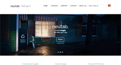 Desktop Screenshot of neutab.com